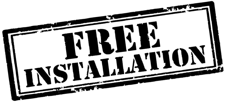 Free Installation